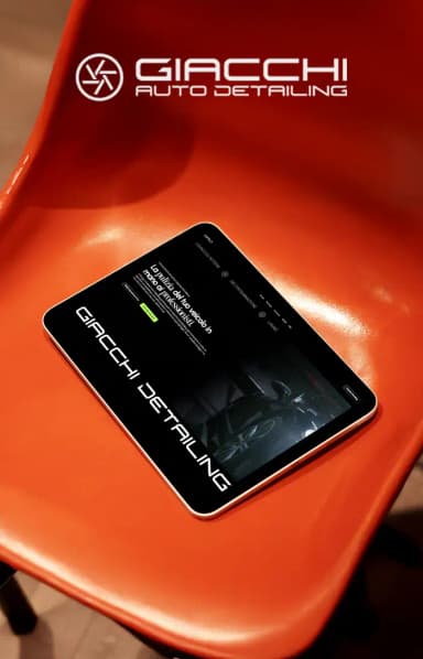 Rettangolari Mobile — Giacchi Auto Detailing — Progetto Holdup Agency
